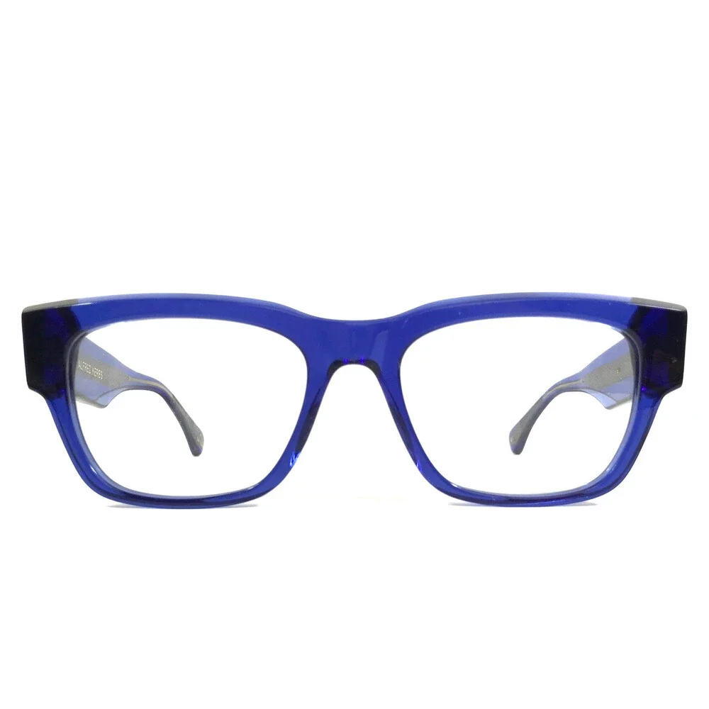 Alfred Kerbs Eyeglasses Frames MIA BL Translucent Blue Square Full Rim 53-19-145